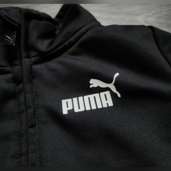 Puma Black & white Zip Up Track Jacket size 3t - Picture 6 of 6